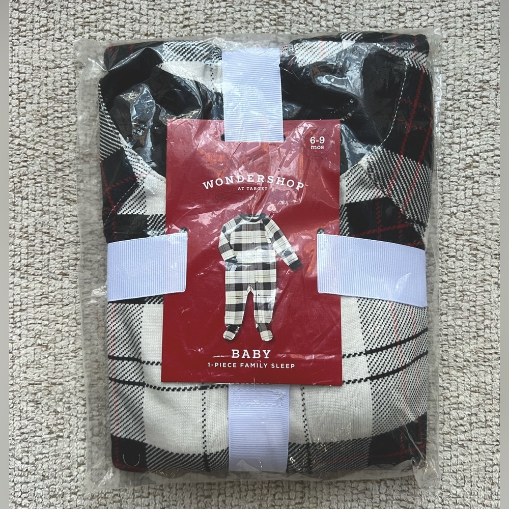 6-9M Winter Christmas Pajamas